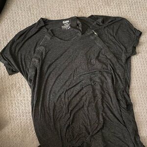 Frida mom hospital gown, OS, dark grey